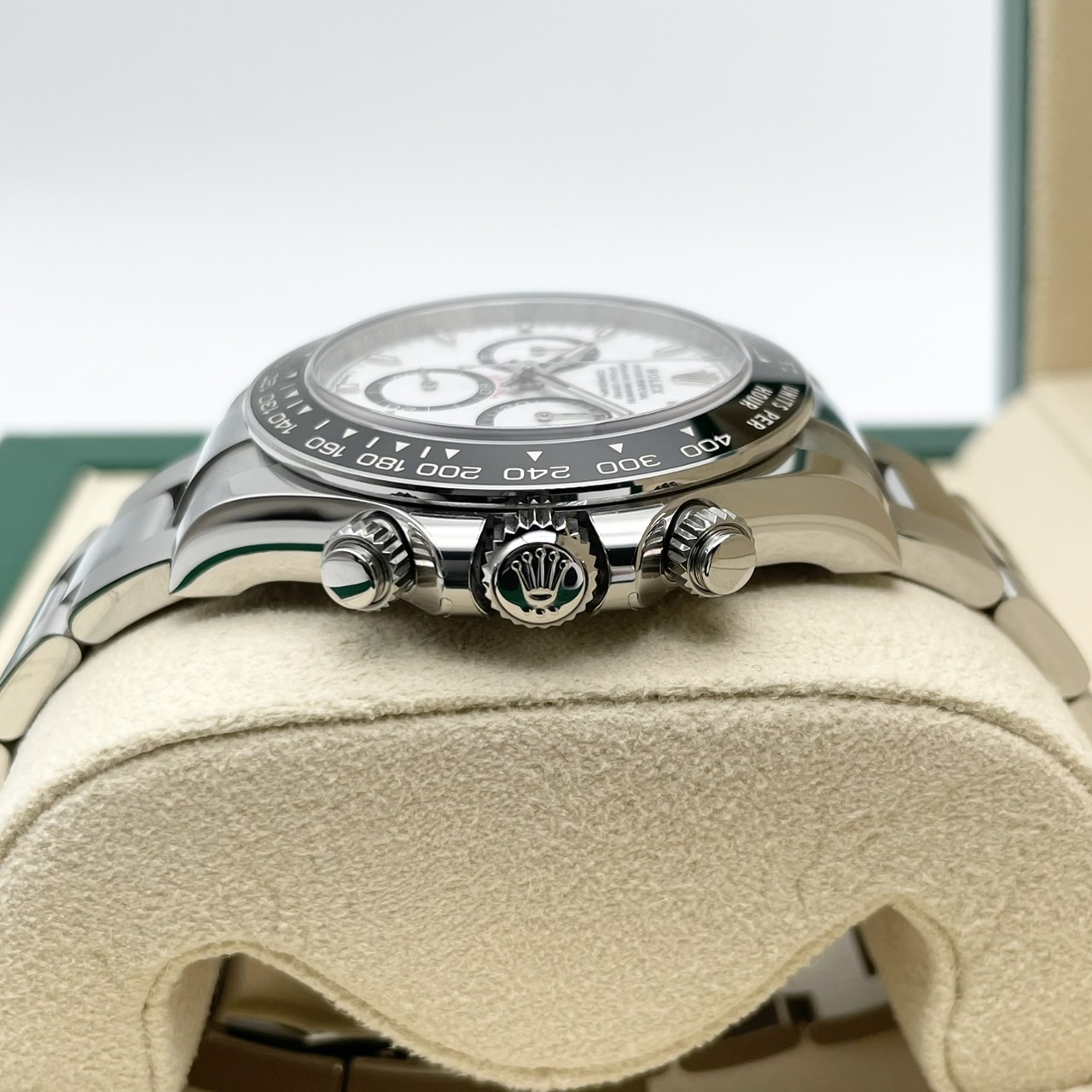 ����å��� �ǥ��ȥ� 126500LN �ۥ磻�� ���ƥ�쥹�������� �����������֥쥹 40mm