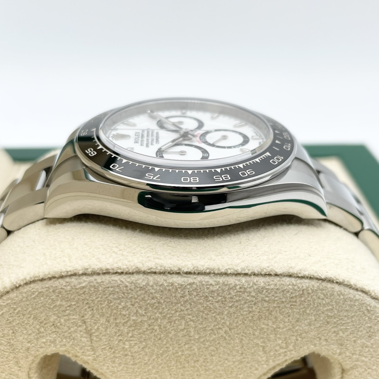 ����å��� �ǥ��ȥ� 126500LN �ۥ磻�� ���ƥ�쥹�������� �����������֥쥹 40mm