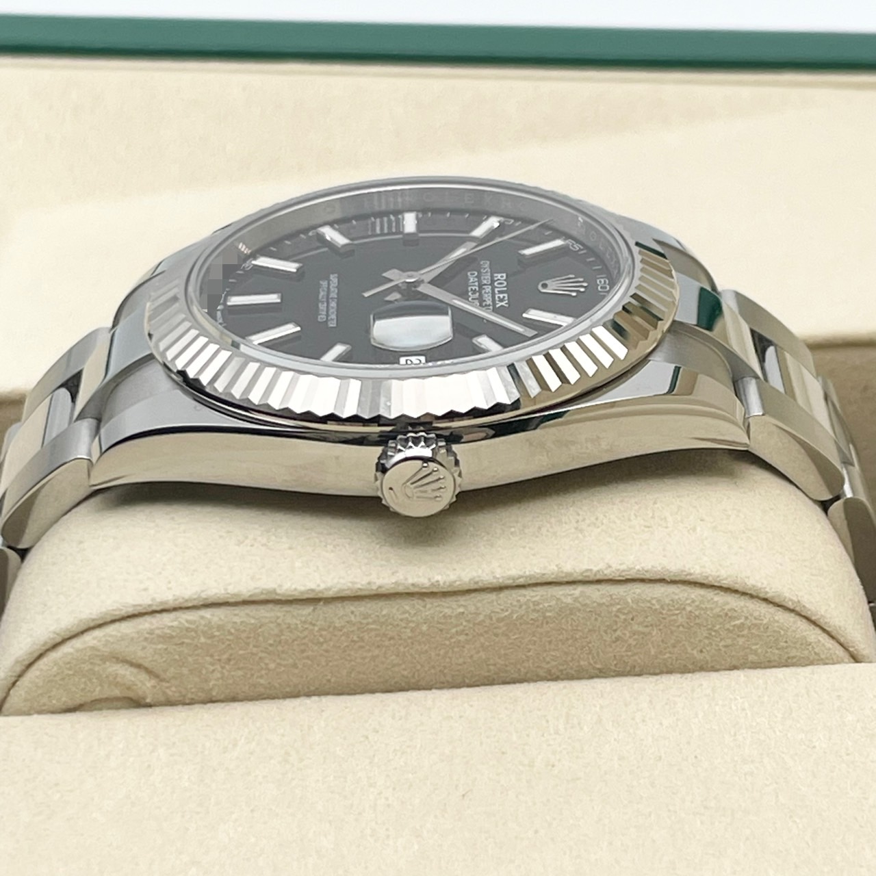 �ڸ����ò��ۥ���å��� �ǥ��ȥ��㥹�� 126334 �֥�å� �����������֥쥹��å� 41mm