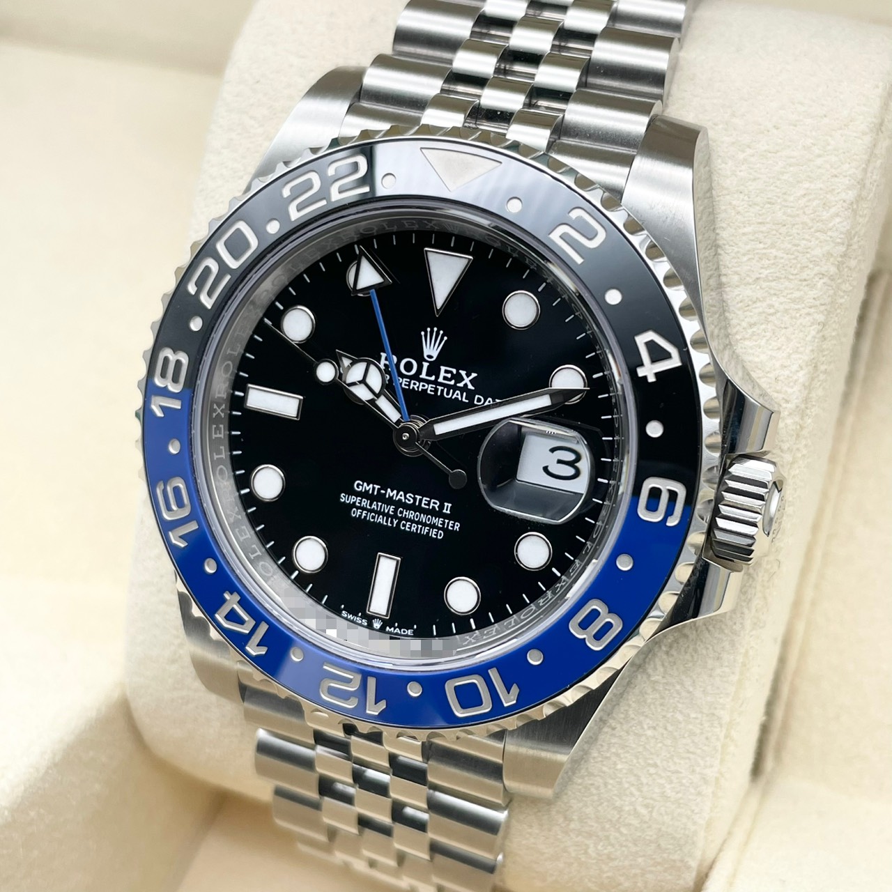 ����å��� GMT�ޥ�����II 126710BLNR �Хåȥޥ� ����ӥ꡼�֥쥹 �֥�å� 40mm