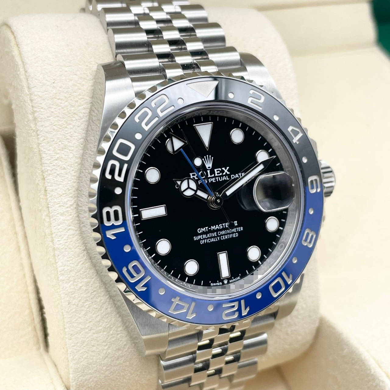 ����å��� GMT�ޥ�����II 126710BLNR �Хåȥޥ� ����ӥ꡼�֥쥹 �֥�å� 40mm