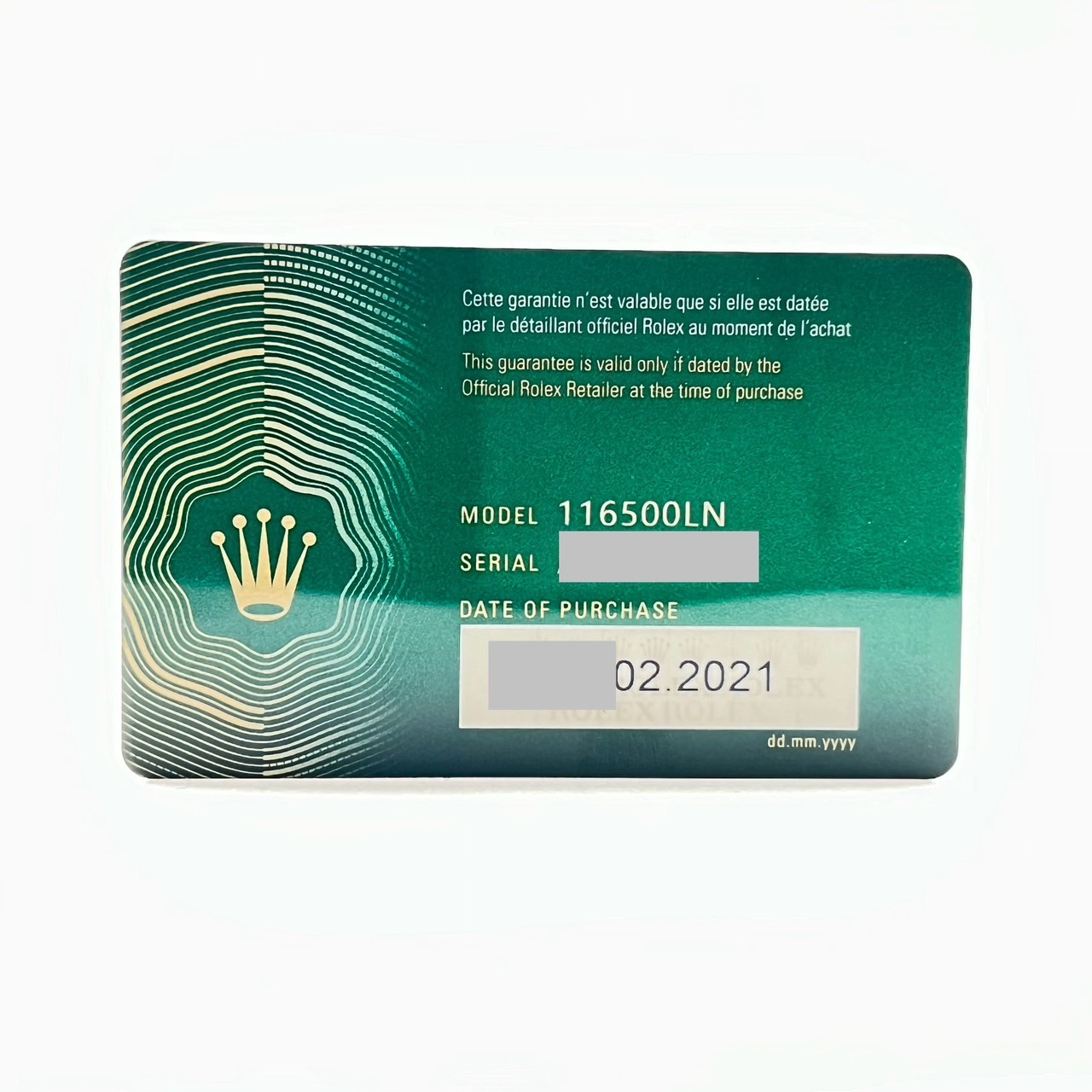 GWòۥå ǥȥ 116500LN ֥쥹å ۥ磻 40mm