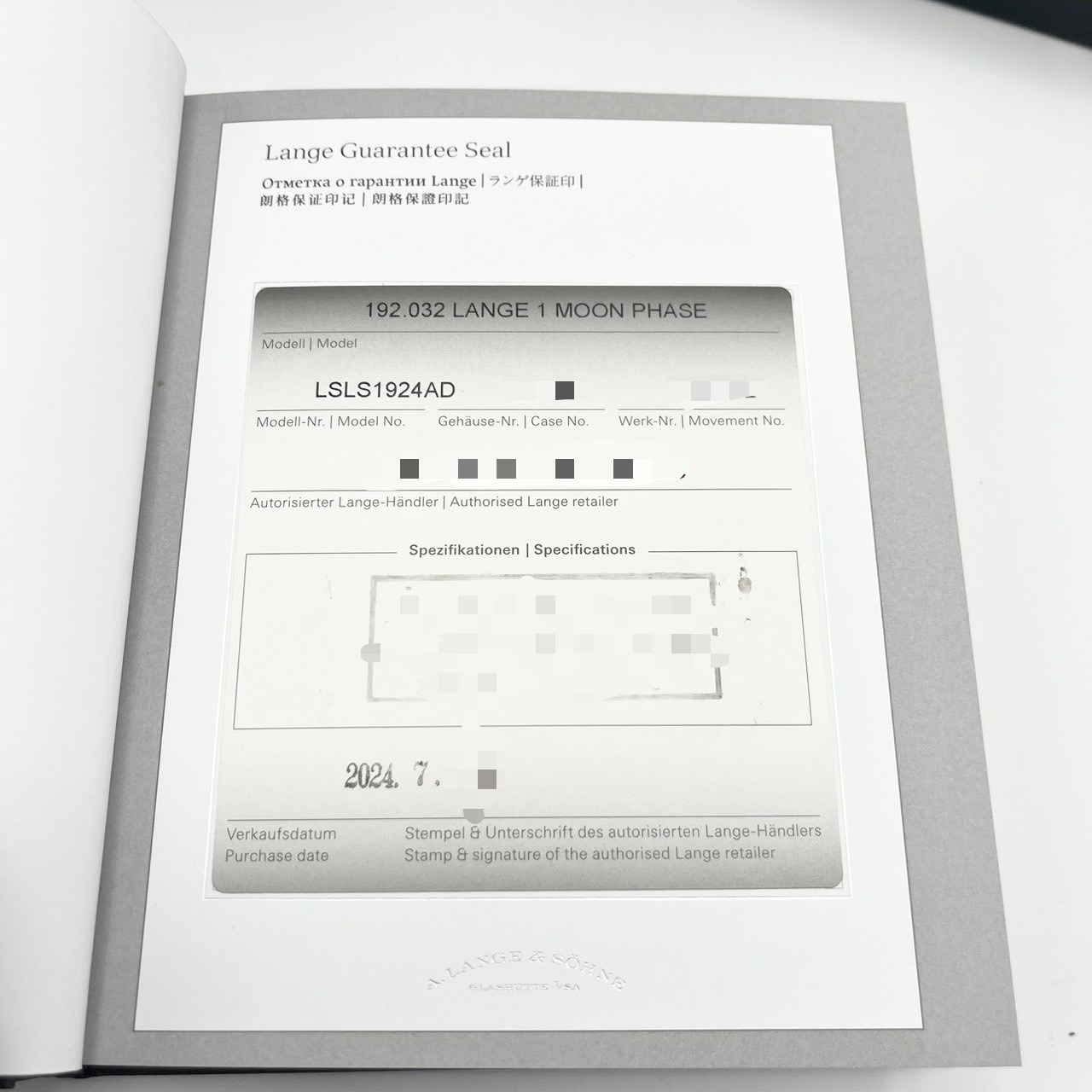 �����748���ߡ����ۥ��&������ ���1���ࡼ��ե����� 192.032/LSLS1924AD �ԥ󥯥������750 38.5mm