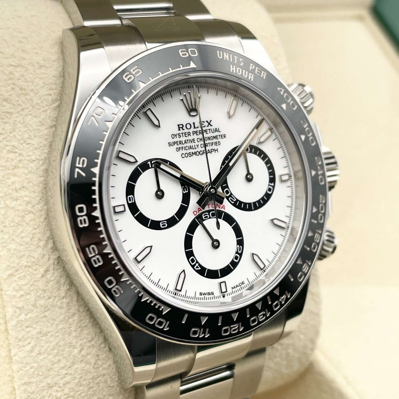 ��2025ǯ�����ʡۥ���å��� �ǥ��ȥ� 126500LN �ۥ磻�� ���ƥ�쥹�������� 40mm