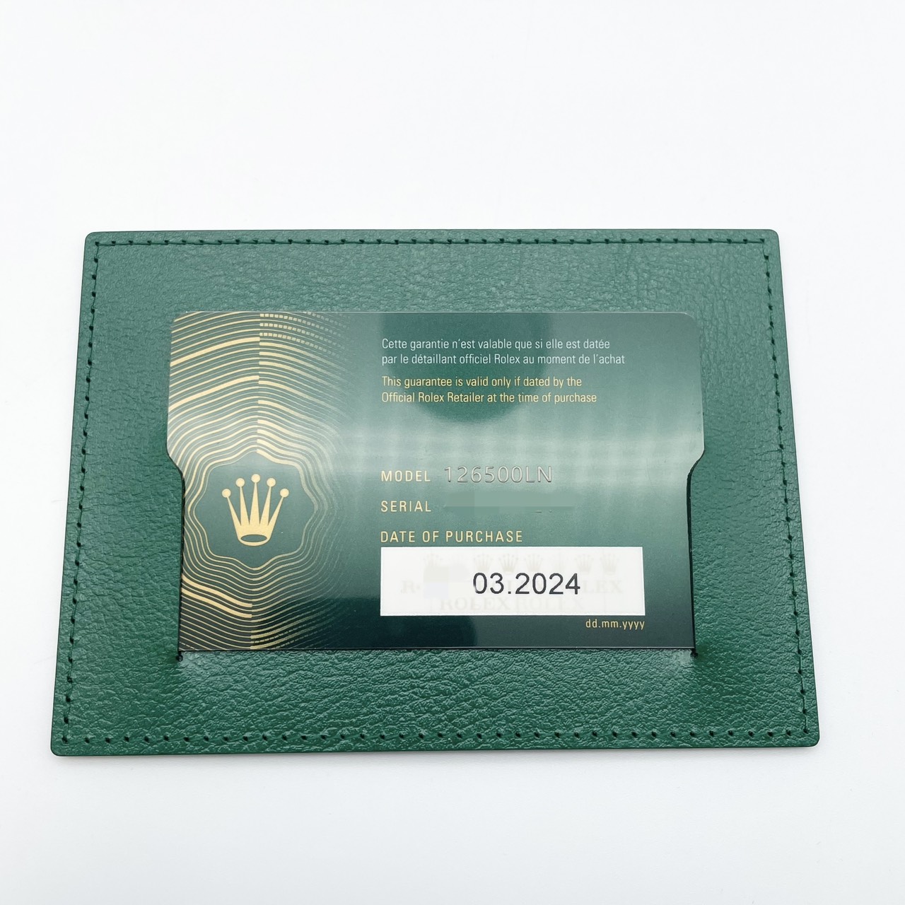 ��2025ǯ�����ʡۥ���å��� �ǥ��ȥ� 126500LN �ۥ磻�� ���ƥ�쥹�������� 40mm