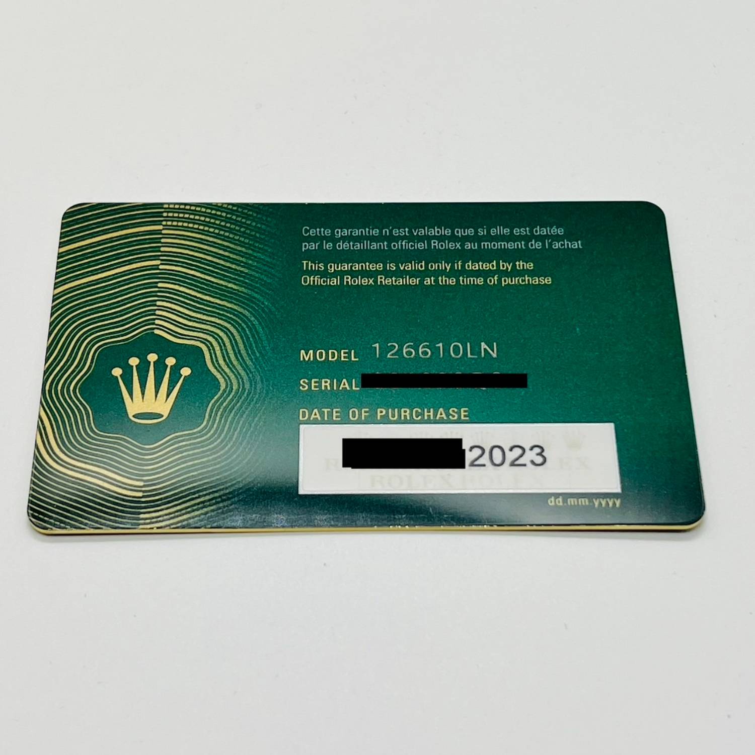 ����å��� ���֥ޥ꡼�� �ǥ��� 126610LN �֥�å�