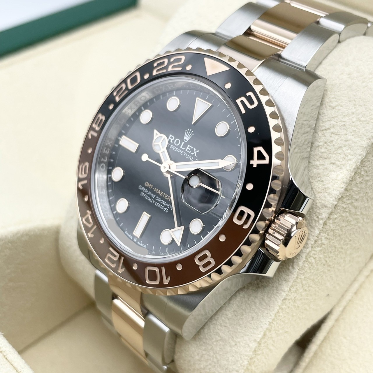 ����å��� GMT�ޥ�����II 126711CHNR �֥�å� 40mm