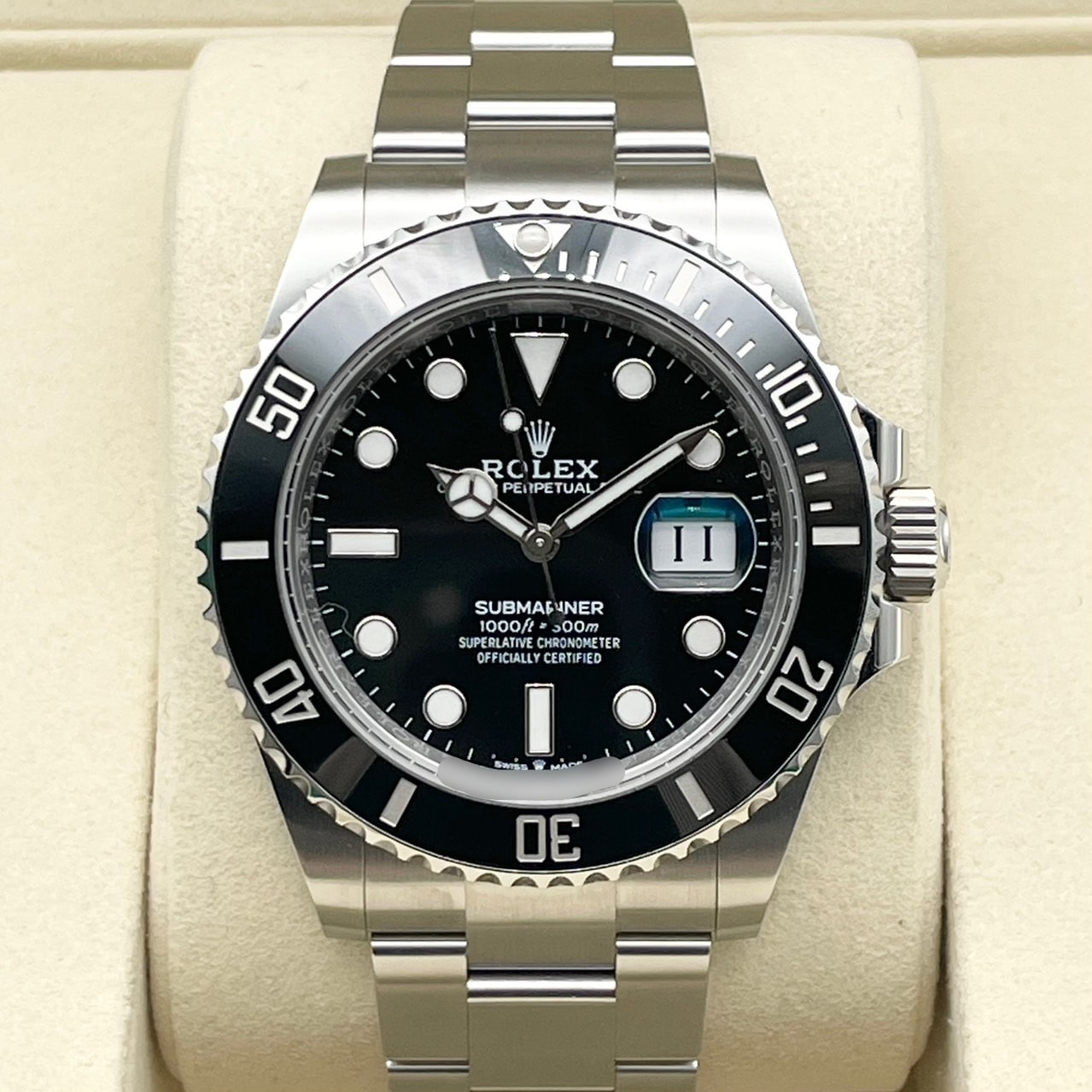 ����å��� ���֥ޥ꡼�ʥǥ��� 126610LN �֥�å� 41mm