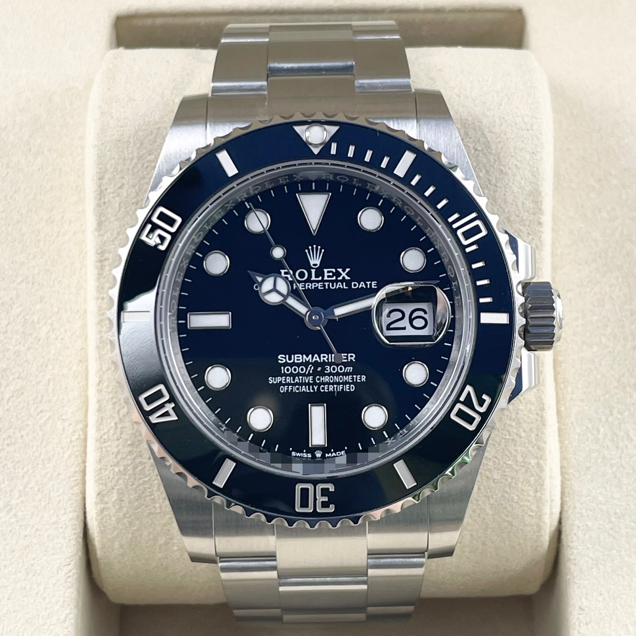 ����å��� ���֥ޥ꡼�ʡ��ǥ��� 126610LN �֥�å� 41mm