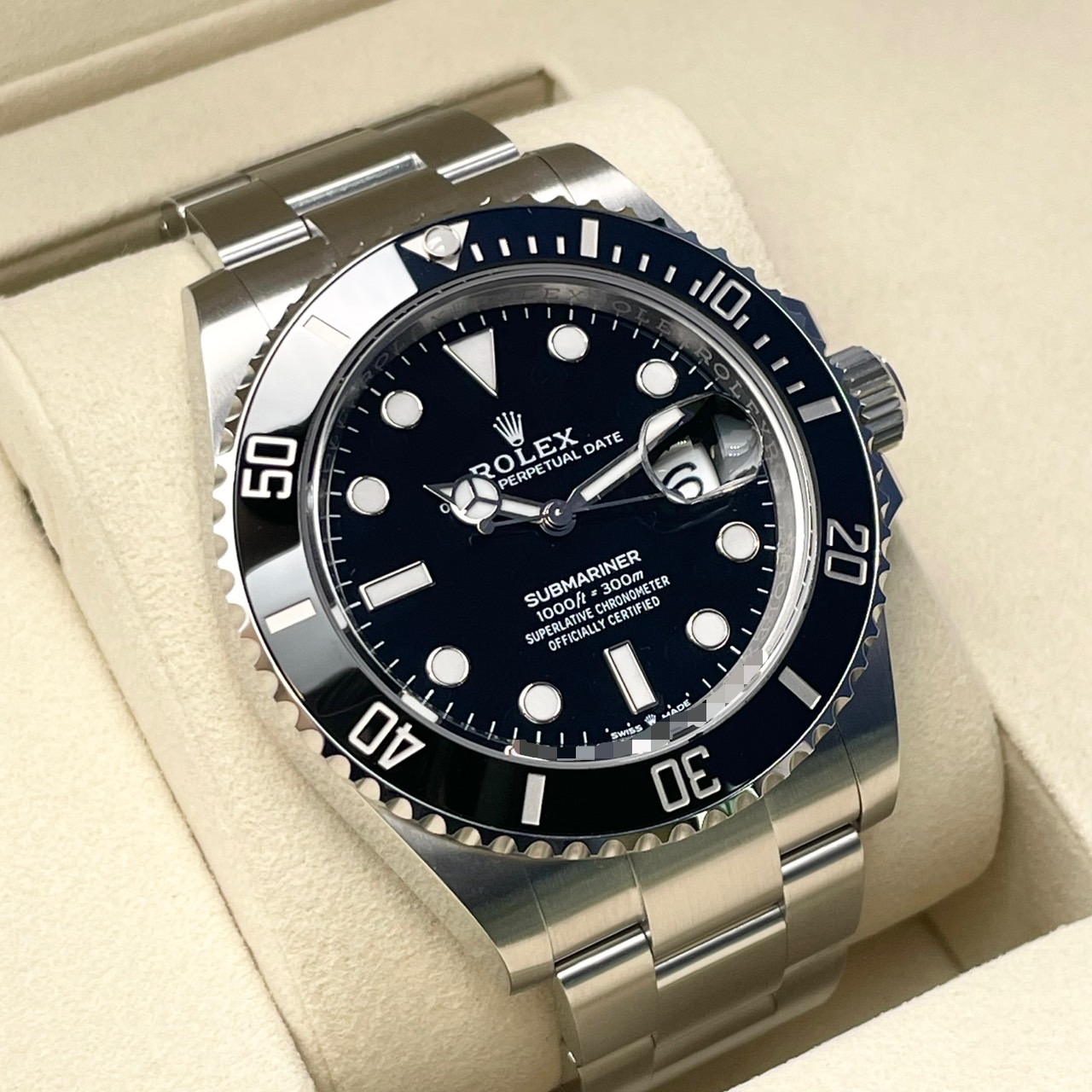 ����å��� ���֥ޥ꡼�ʡ��ǥ��� 126610LN �֥�å� 41mm