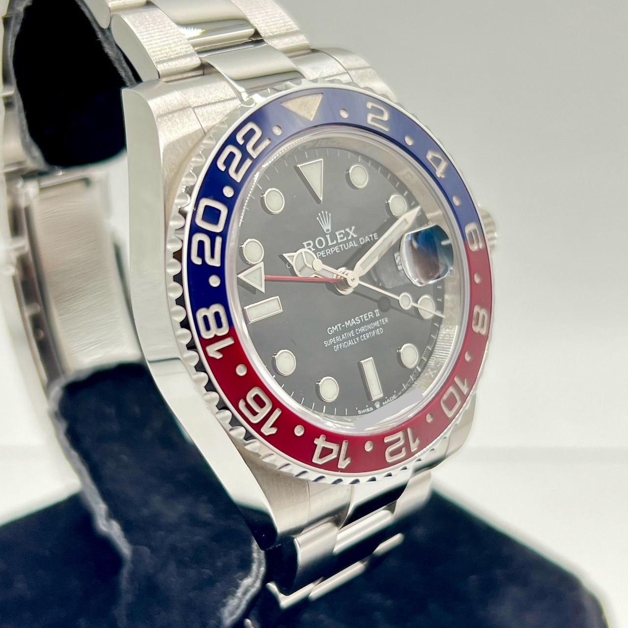 ����å��� GMT�ޥ�����II 126710BLRO �����������֥쥹��å� �֥�å��ڥץ� 40mm