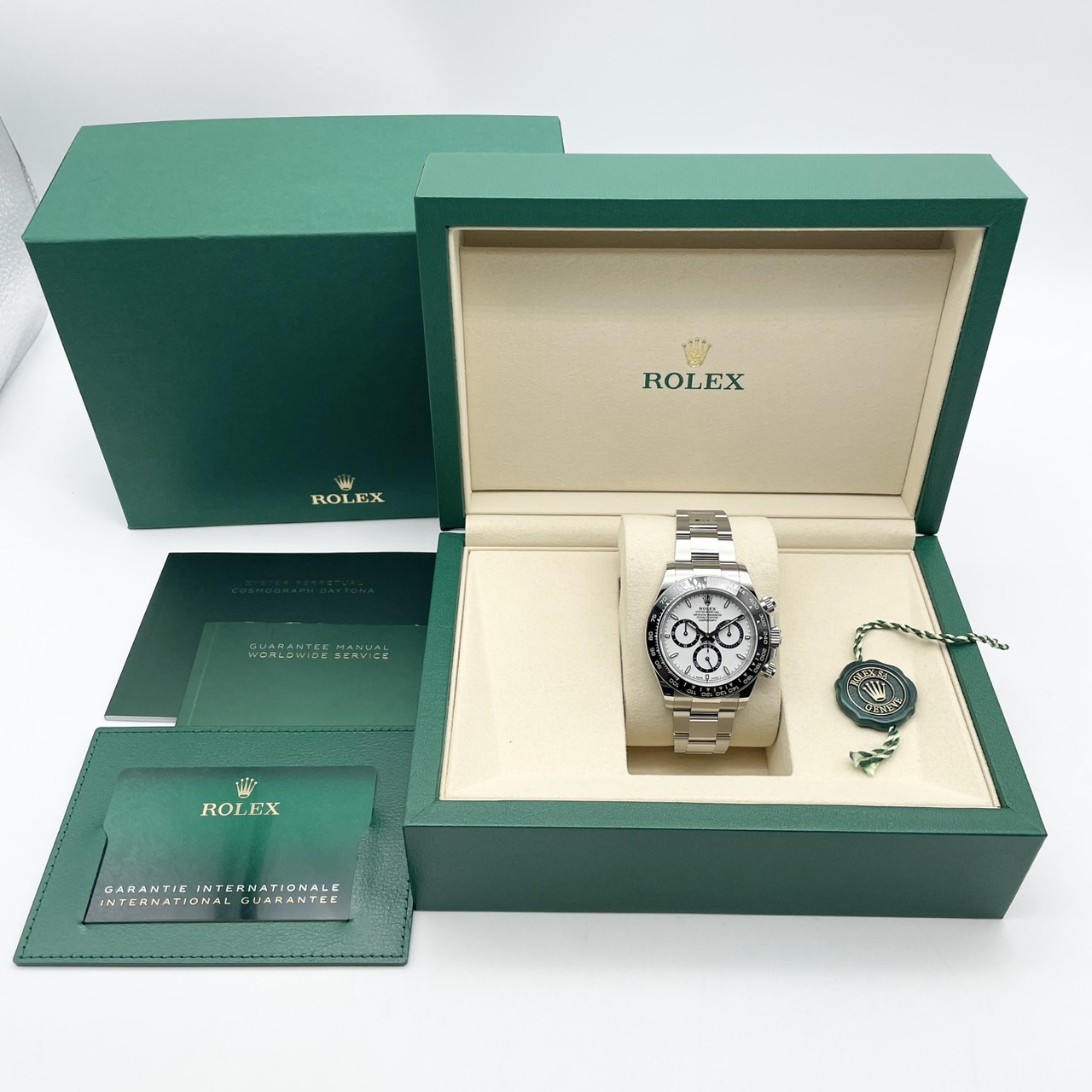 ���ݾڽ�����2025ǯ12��ۥ���å��� �ǥ��ȥ� 126500LN �ۥ磻�� ���ƥ�쥹�������� 40mm