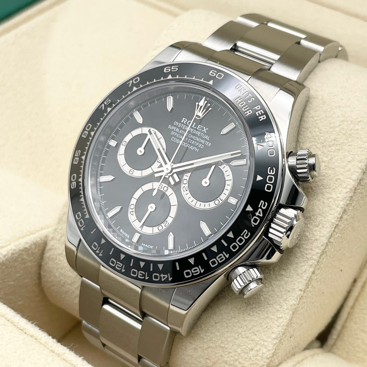 ����å��� �ǥ��ȥ� 126500LN �֥�å� ���ƥ�쥹�������� �����������֥쥹 40mm