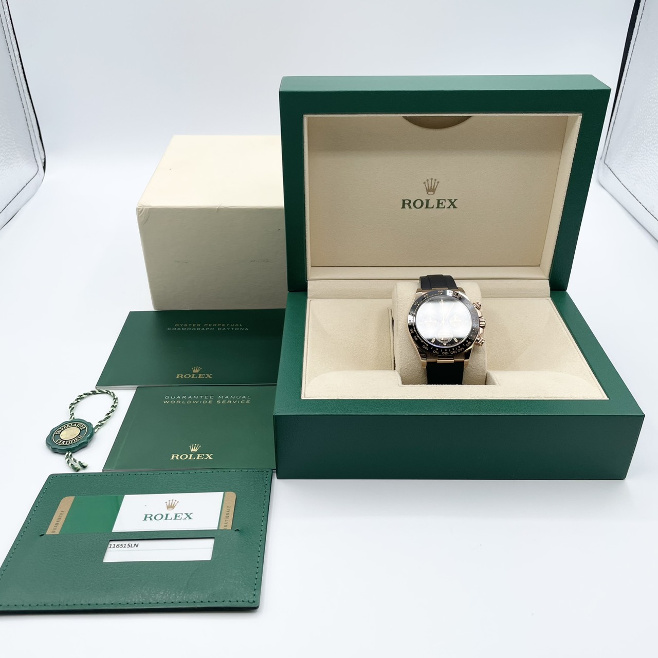 ����å��� �ǥ��ȥ� 116515LN �֥�å�&�ԥ� ���С�������������� 40mm