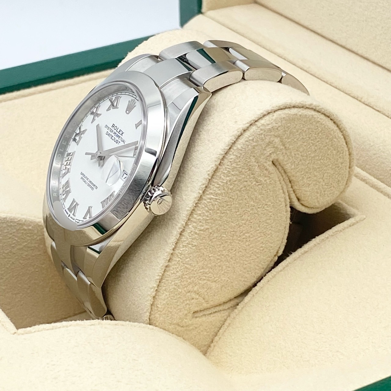 �ھ׷�ץ饤���ۥ���å��� �ǥ��ȥ��㥹�� 126300 �ۥ磻�ȥ����ޥ� �����������֥쥹��41mm