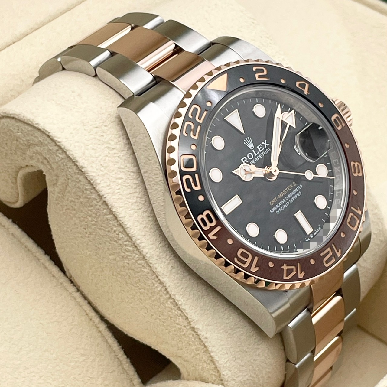 �ڿ�����顪���ۥ���å��� GMT�ޥ�����II 126711CHNR �֥�å� 40mm