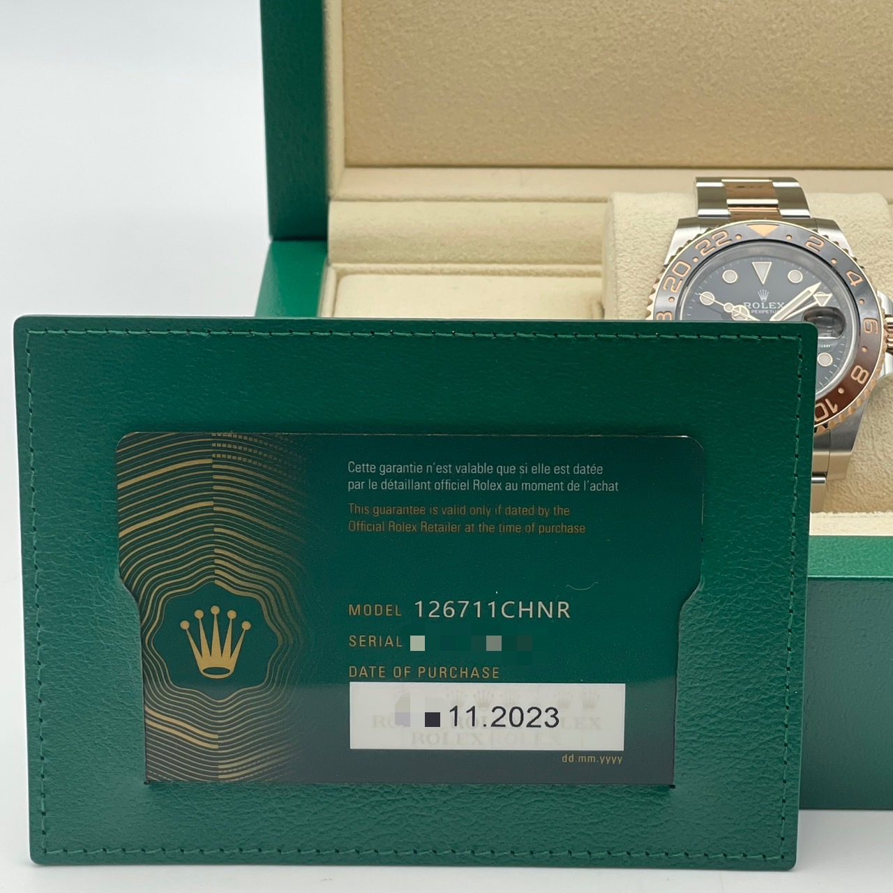 �ڿ�����顪���ۥ���å��� GMT�ޥ�����II 126711CHNR �֥�å� 40mm