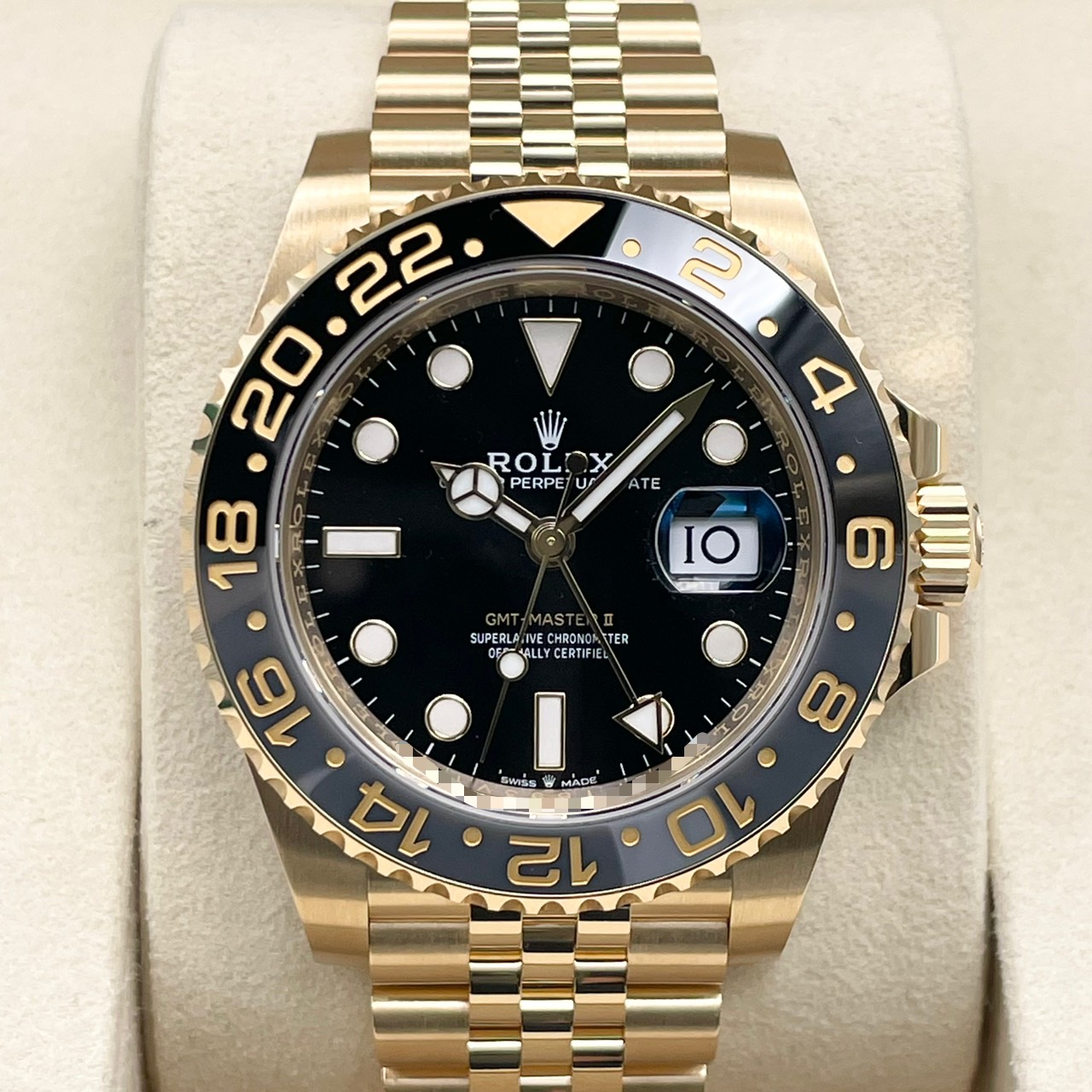 ���ݾڽ�����2026ǯ3��ۥ���å��� GMT�ޥ�����II 126718GRNR �֥�å� ����ӥ꡼�֥쥹 ��������������� 40mm