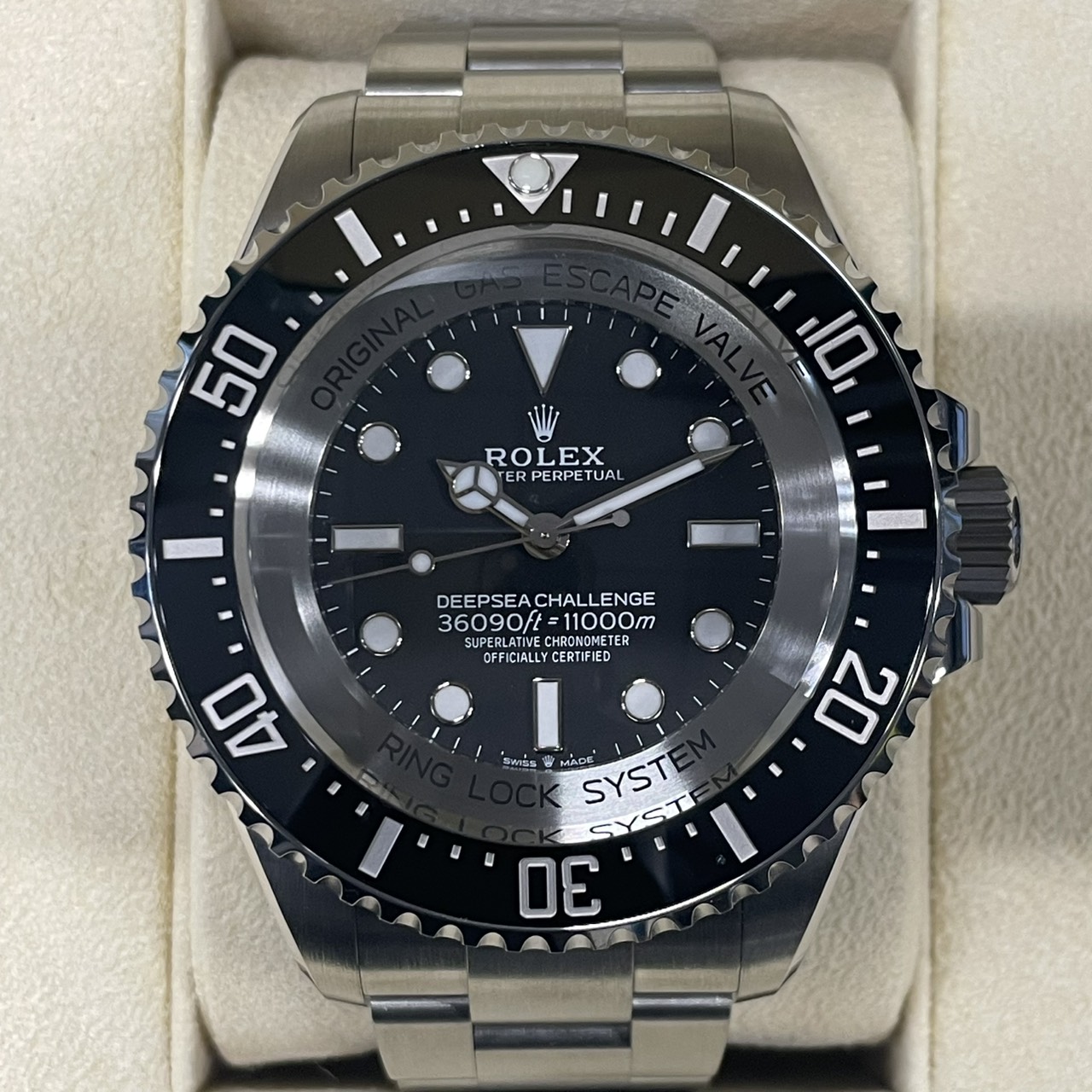 ��2026ǯ7���ݾڽ񡪡ۥ���å��� �ǥ����ץ��� ������ 126067 RLX������ �֥�å� 50mm