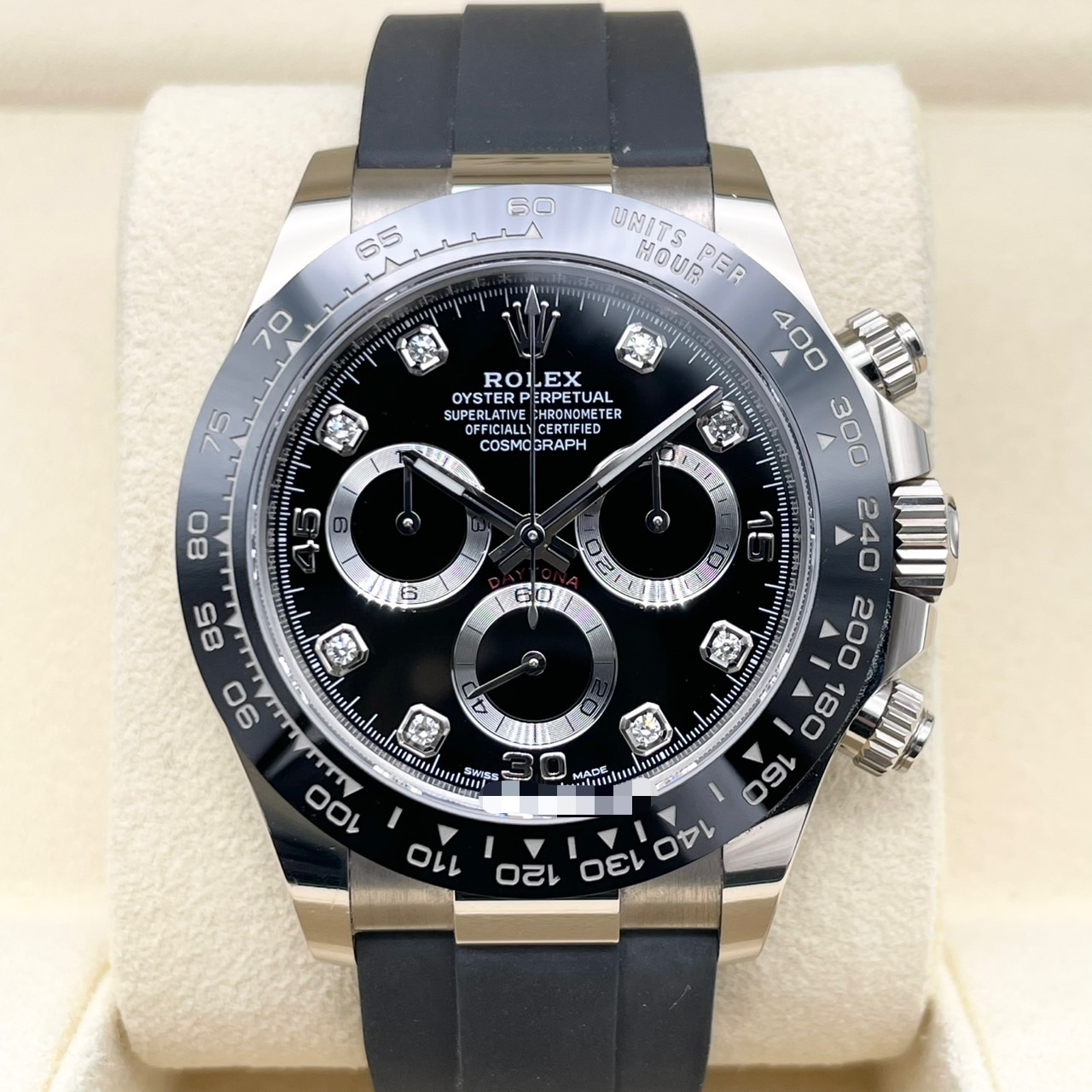 �ڤ��Ͳ����ò��ۥ���å��� �ǥ��ȥ� 8P������ 116519LNG �֥�å� 40mm �ۥ磻�ȥ������ ��С�