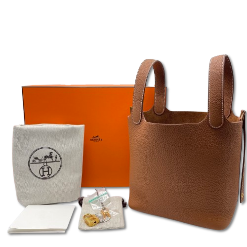 エルメス ピコタンロック PM ゴールド トリヨンクレマンス ゴールド