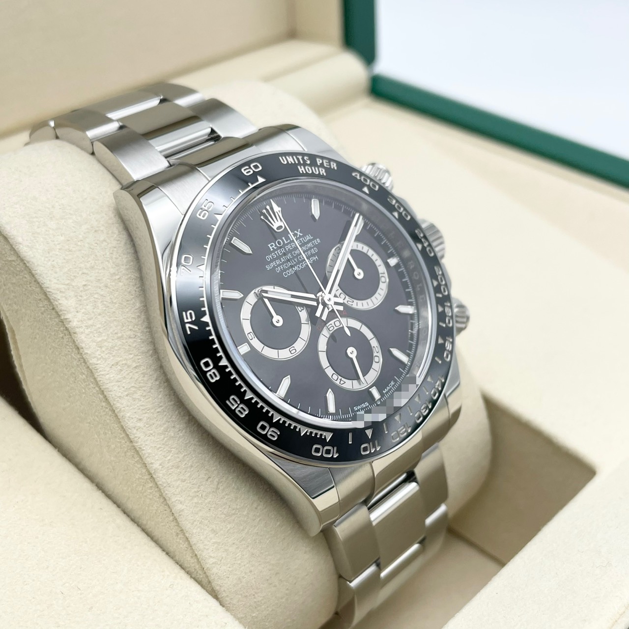 ����å��� �ǥ��ȥ� 126500LN �֥�å� ���ƥ�쥹�������� 40mm