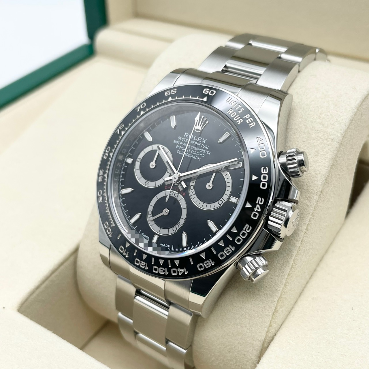 ����å��� �ǥ��ȥ� 126500LN �֥�å� ���ƥ�쥹�������� 40mm