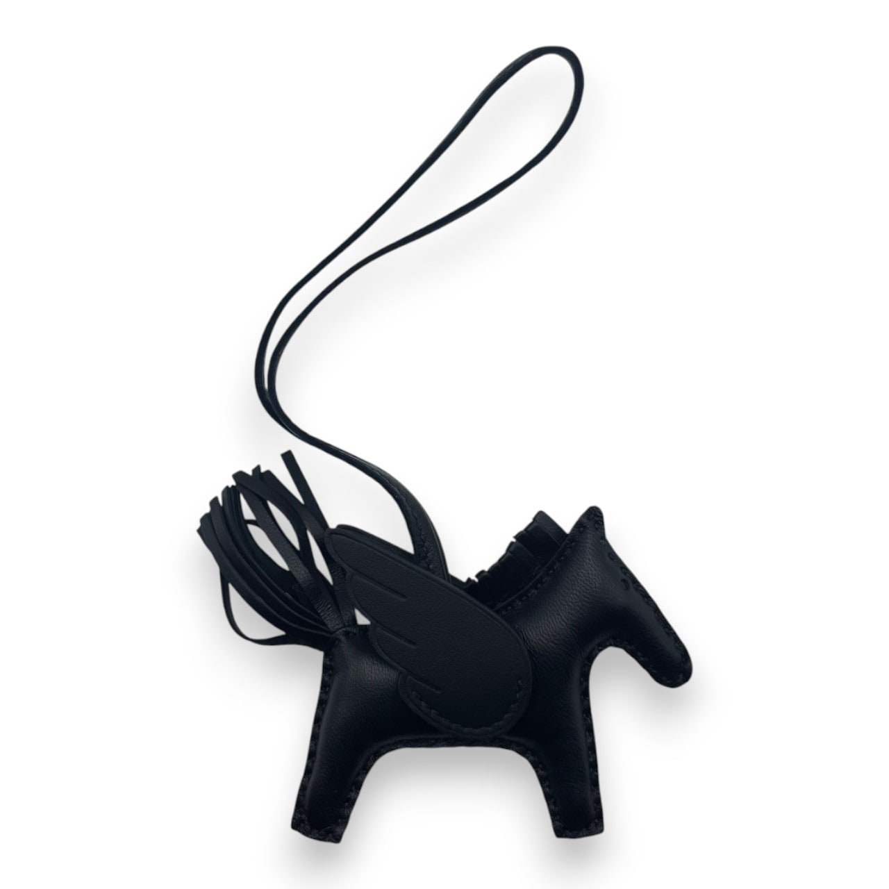 エルメス ペガサスチャーム PM ソーブラック K刻印 ｜ 商品状態：新品