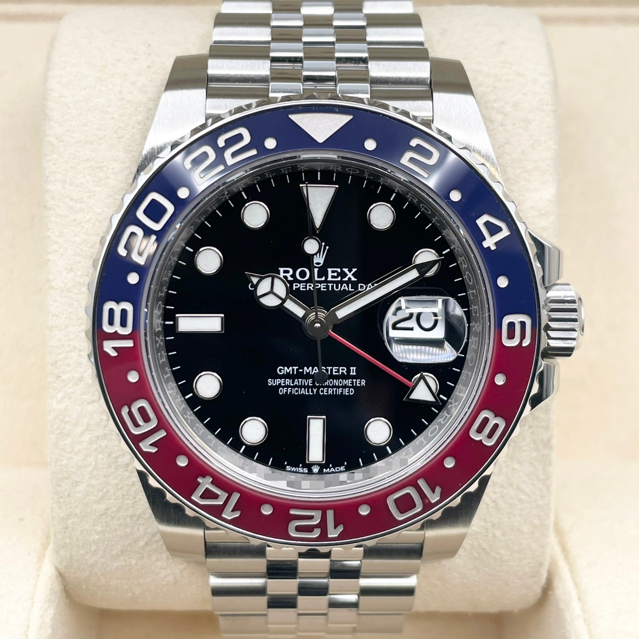 �ڿ����ݾڽ���°���ۥ���å��� GMT�ޥ�����II 126710BLRO �ڥץ� ����ӥ꡼�֥쥹 �֥�å� 40mm