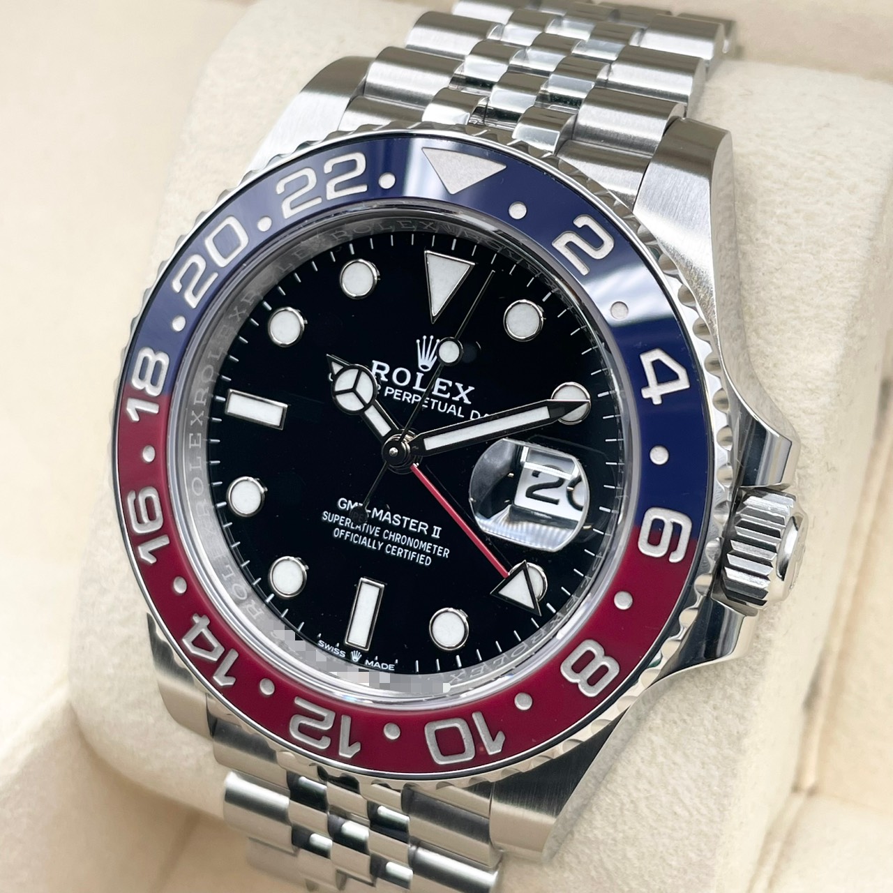 �ڿ����ݾڽ���°���ۥ���å��� GMT�ޥ�����II 126710BLRO �ڥץ� ����ӥ꡼�֥쥹 �֥�å� 40mm