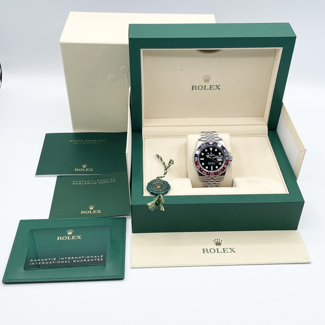 �ڿ����ݾڽ���°���ۥ���å��� GMT�ޥ�����II 126710BLRO �ڥץ� ����ӥ꡼�֥쥹 �֥�å� 40mm