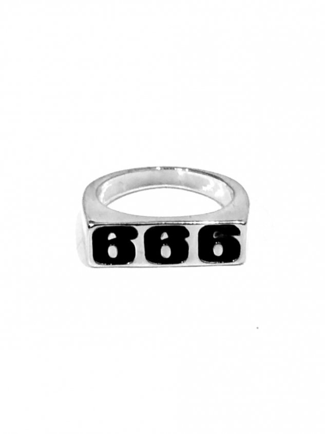 受注制【Never mind the XU】666 ring | OUR BRAND,Never mind the XU