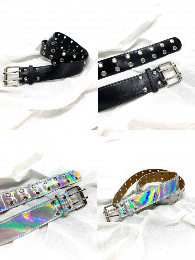 Never mind the XU】double eyelet belt | OUR BRAND,Never mind the