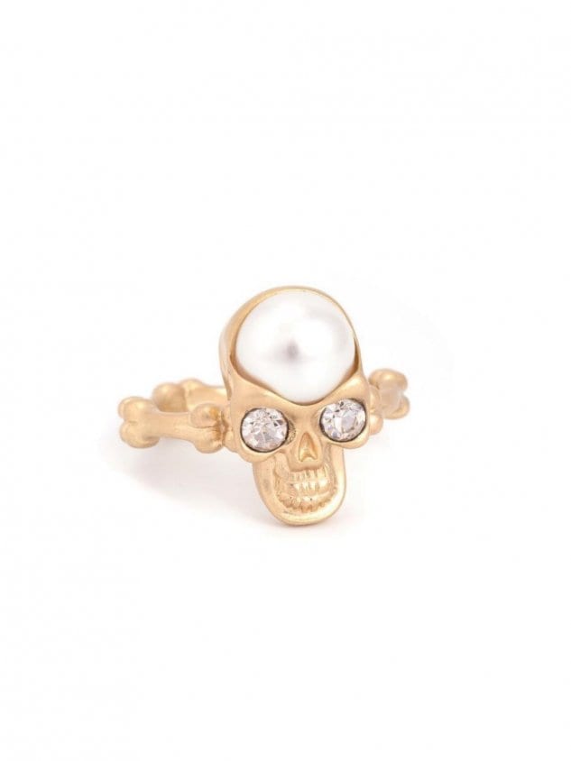 【SALUTE】Skall Pearl ring