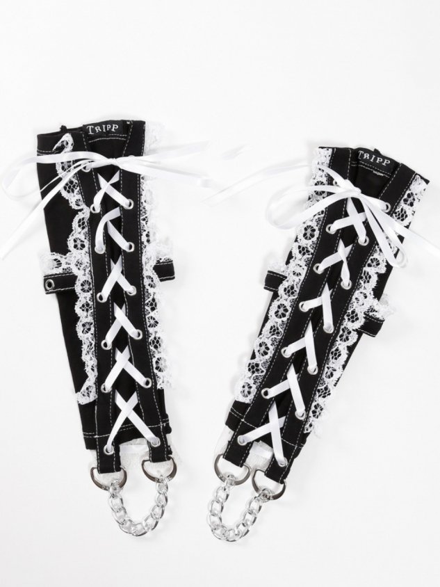 TRIPP NYC】LOLITA LACE AND CHAIN ARMWARMER [CE5183] | OUR BRAND
