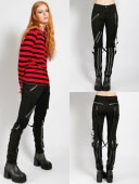 tripp nyc ストレートボンテージパンツ 7/28再入荷【TRIPP nyc】BLACK BONDAGE PANT[IS267M
