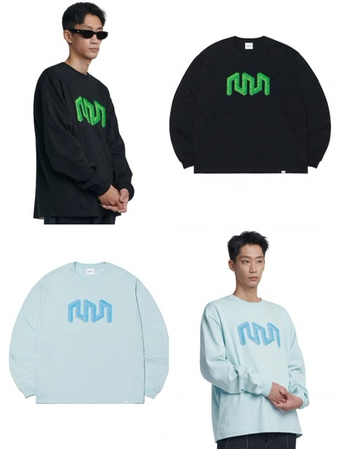 【NOMANUAL】NM OBJECT LONG SLEEVE TEE