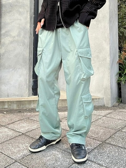 受注制【Chikashitsu +】design cargo pants (2color)