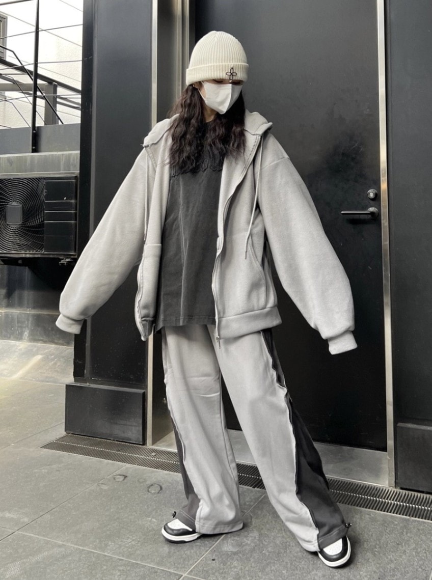 ジャケット・アウター 00s CABANE de ZUCCa Big Hoodie Riders 000000007024_z6VgPal.jpg