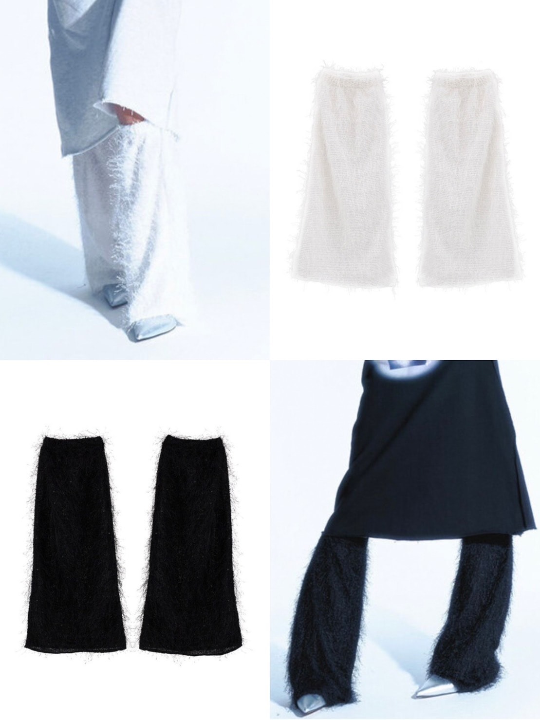 【ROSEAPPLE STUDIO】223 BRUSH LEG WARMER