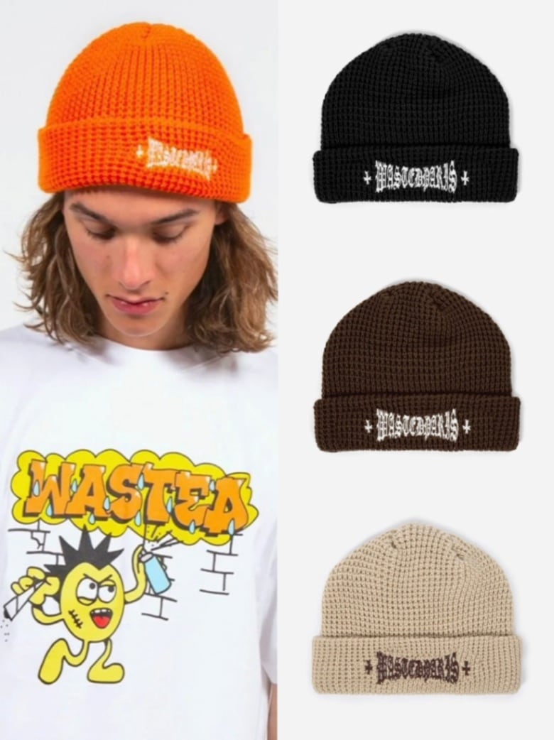 【WASTED PARIS】Beanie Waffle London Cross