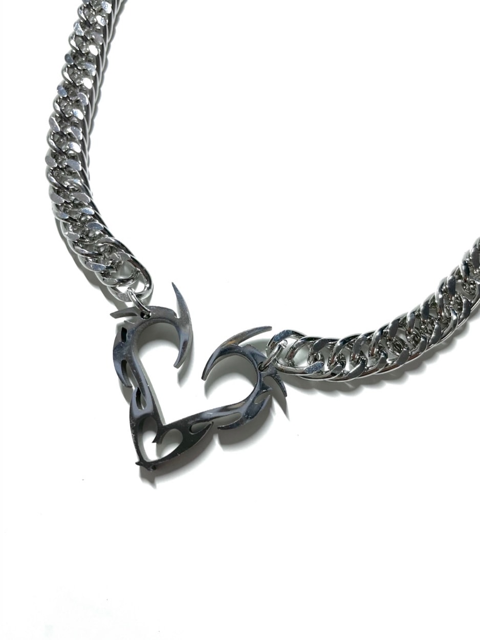 ミュージシャン god only knows TEAR HEART NECKLACE GOD ONLY KNOWS TEAR HEART NECKLACE Open Heart Necklace