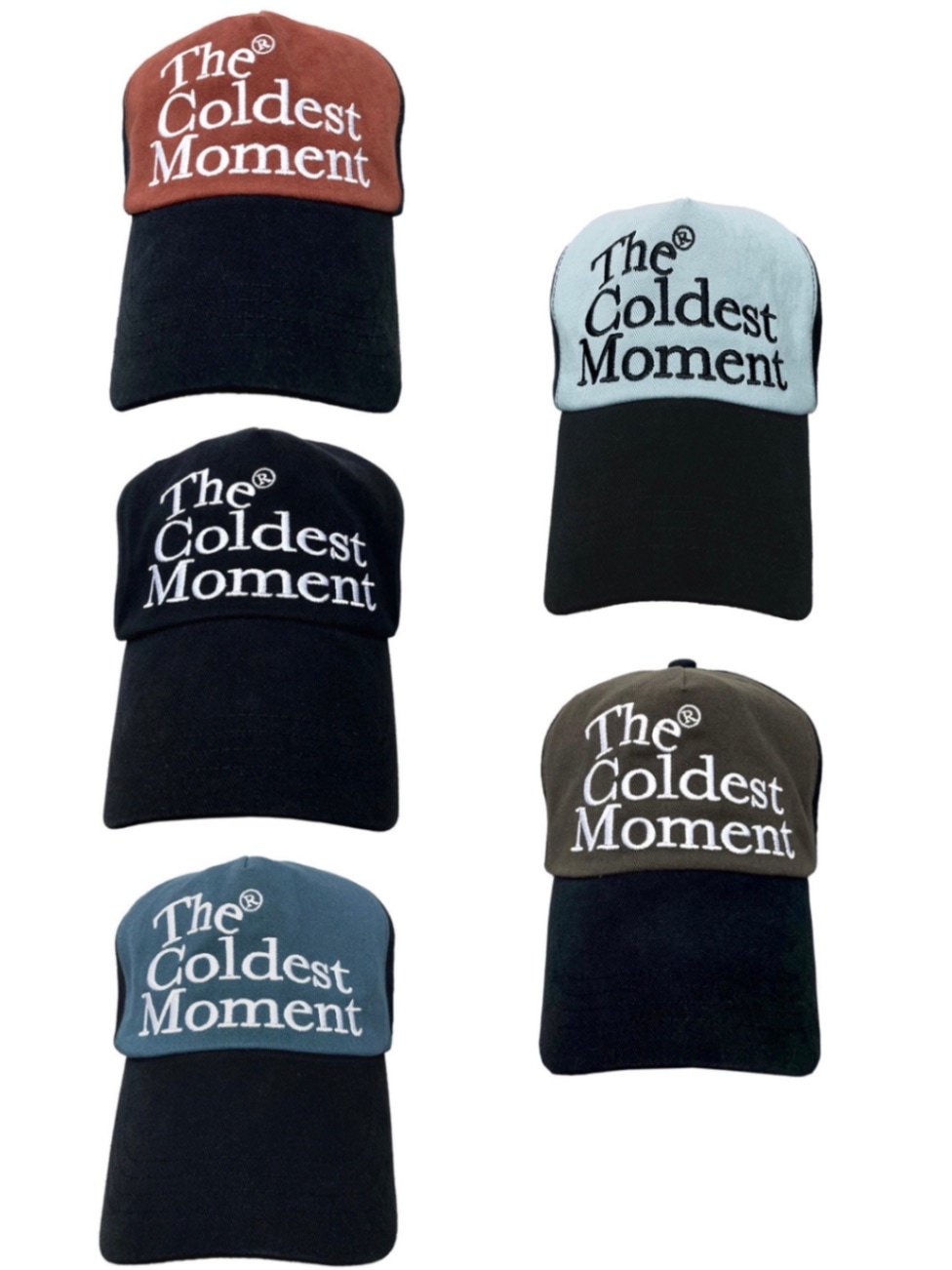 【THECOLDESTMOMENT】TCM logo cap