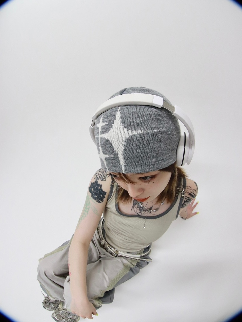 Never mind the XU】design beanie 2 (3color) / 【ネバー