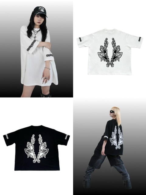 【Bizarre Maiden】back print big tee