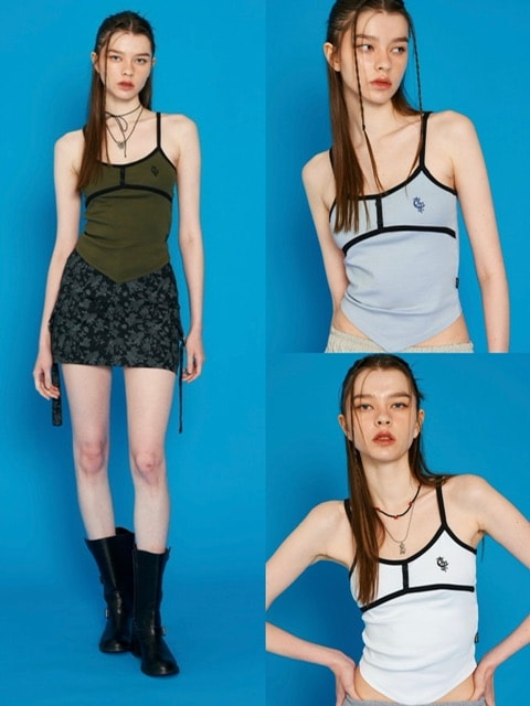 FANCY CLUB】CRESCENT SLEEVELESS | OUR BRAND,FANCY CLUB