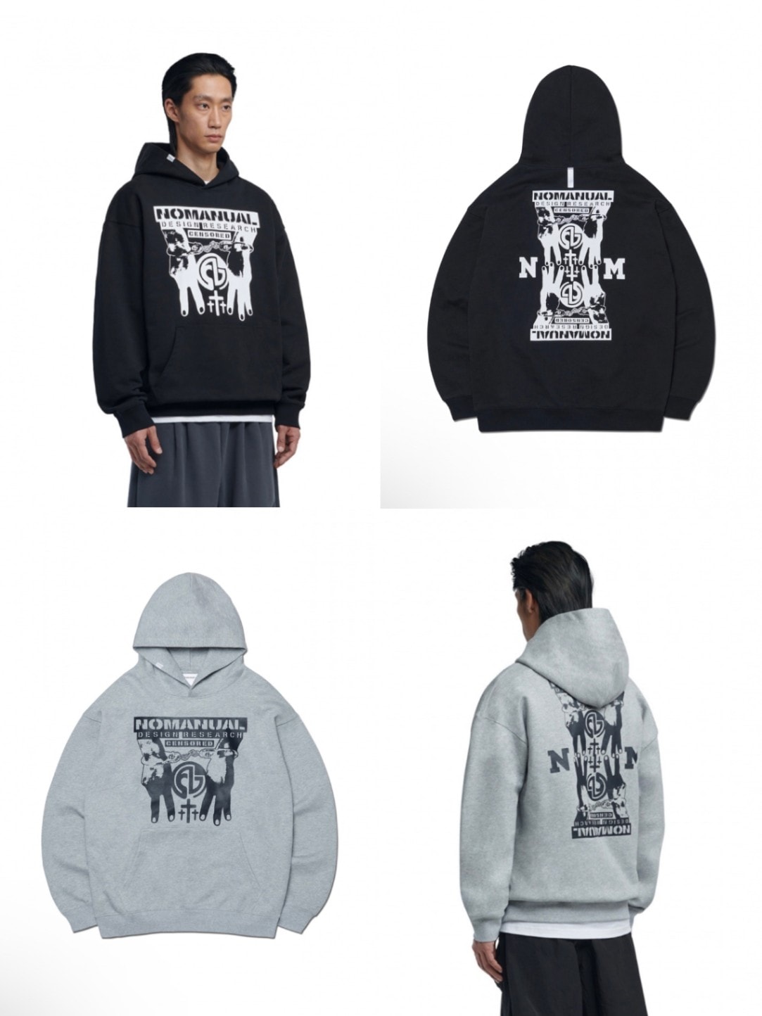 【NOMANUAL】N.M.C HOODIE