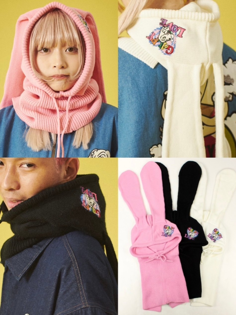 【GALFY】犬たれ耳バラクラバ