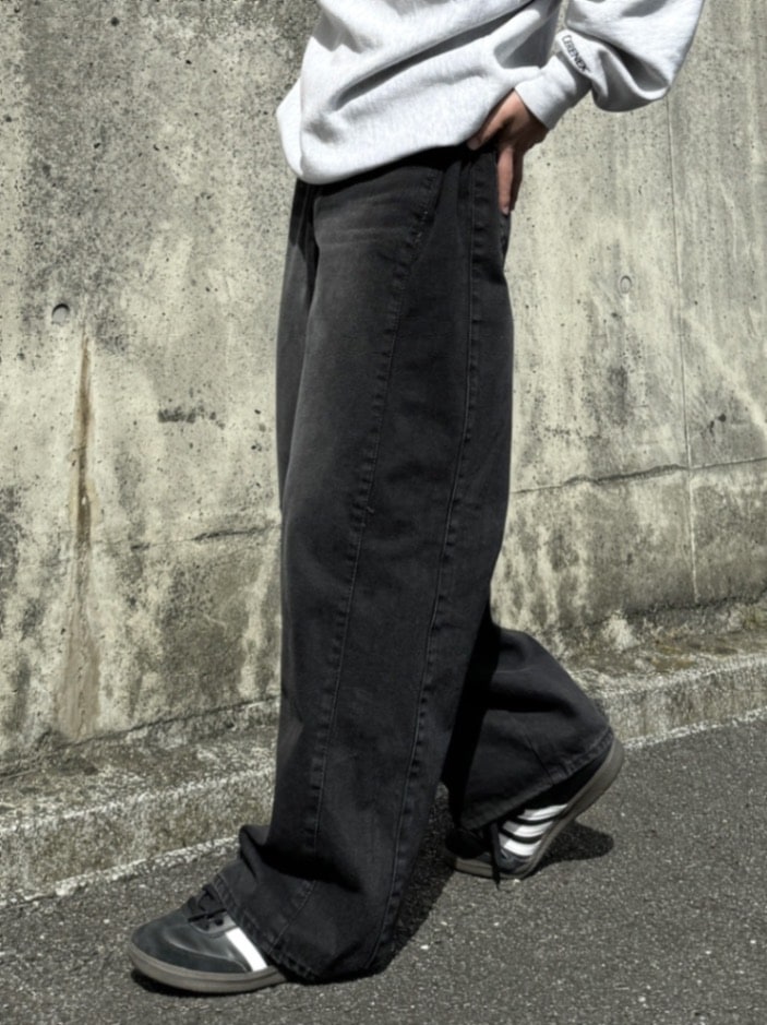受注制【RENOL】denim wide pants (2color) | OUR BRAND,RENOL