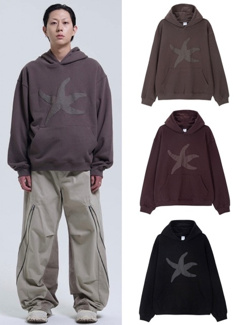 【THECOLDESTMOMENT】TCM starfish hoodie